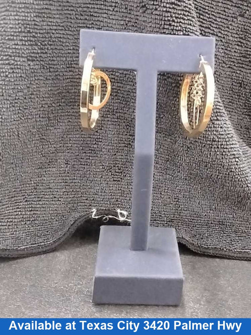 Bangle Earrings - Yellow Gold 14k (.585) 5.6 grams