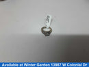Ring - Engagement Set - White Gold 14k (.585) 6.5 grams Size 5.5