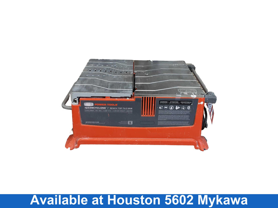 Iq228cyclone 7''benchtoptilesaw Orange Corded Tile Saw