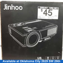 Jinhoo Media Projector Black Home Media Projector