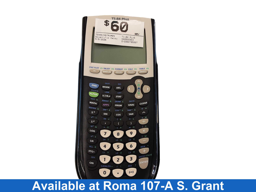 Texasinstruments Ti-84 Plus Black Calculator