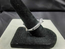 Women's Ring - Solitaire - White Gold 14k (.585) 3.1 grams Size 20