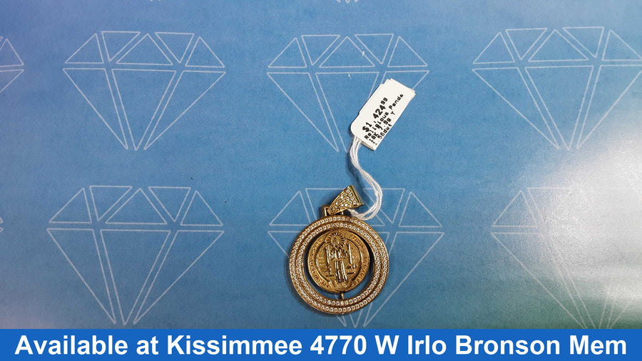 Religious Pendant - Yellow Gold 18k (.750) 7.9 grams