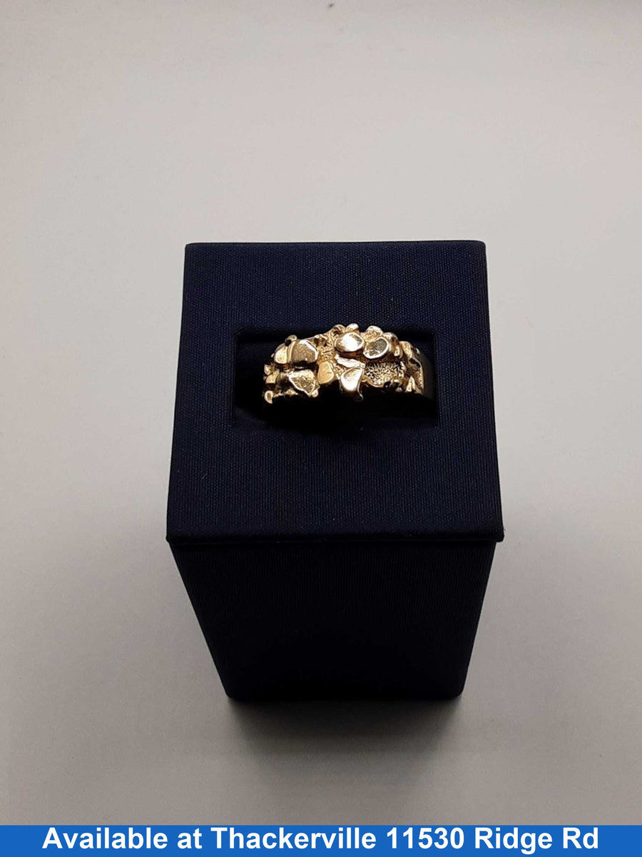 Men's Ring - Yellow Gold 10k (.417) 5.3 Grams Size 11