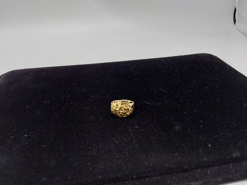 Men's Ring - Yellow Gold 10k (.417) 7.76 grams Size 10