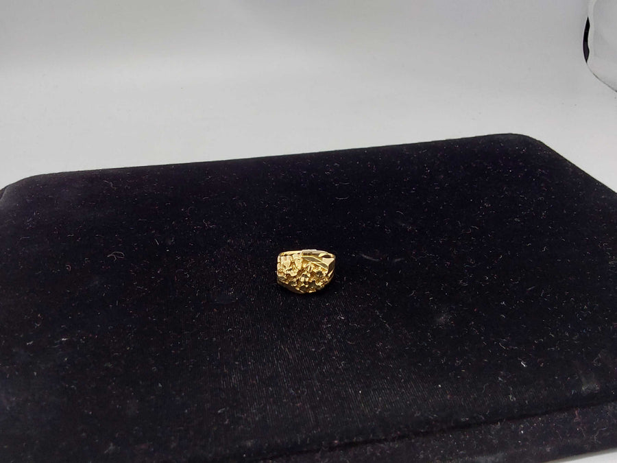 Men's Ring - Yellow Gold 10k (.417) 7.76 grams Size 10