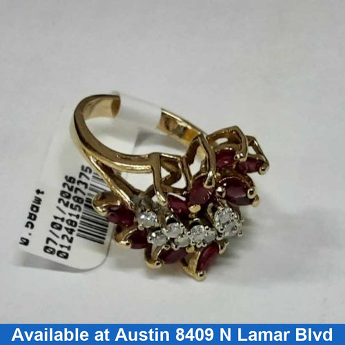 Women's Ring - Yellow Gold 14k (.585) 6 grams Size 9