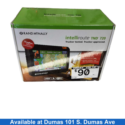 Rand Mcnally Tnd720 Black