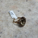 Women's Ring - Solitaire - Yellow Gold 10k (.417) 6.1 grams Size 5