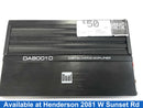 Dual Da8001d Black Car Audio Amplifier