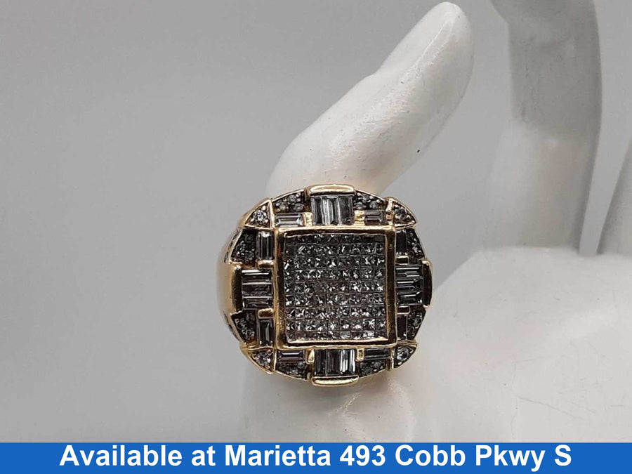 Men's Ring - Yellow Gold 14k (.585) 21.7 grams Size 10