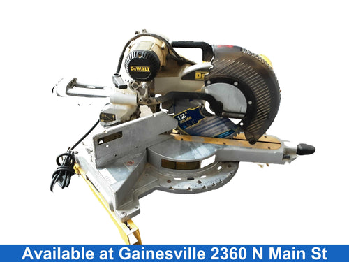 Dewalt Dw718 Yellow Corded Miter Saw