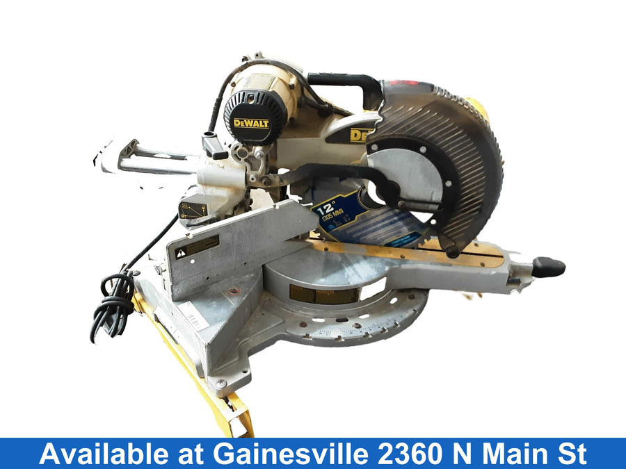 Dewalt Dw718 Yellow Corded Miter Saw