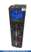 Qfx Pbx-412202 Black Floor Speaker