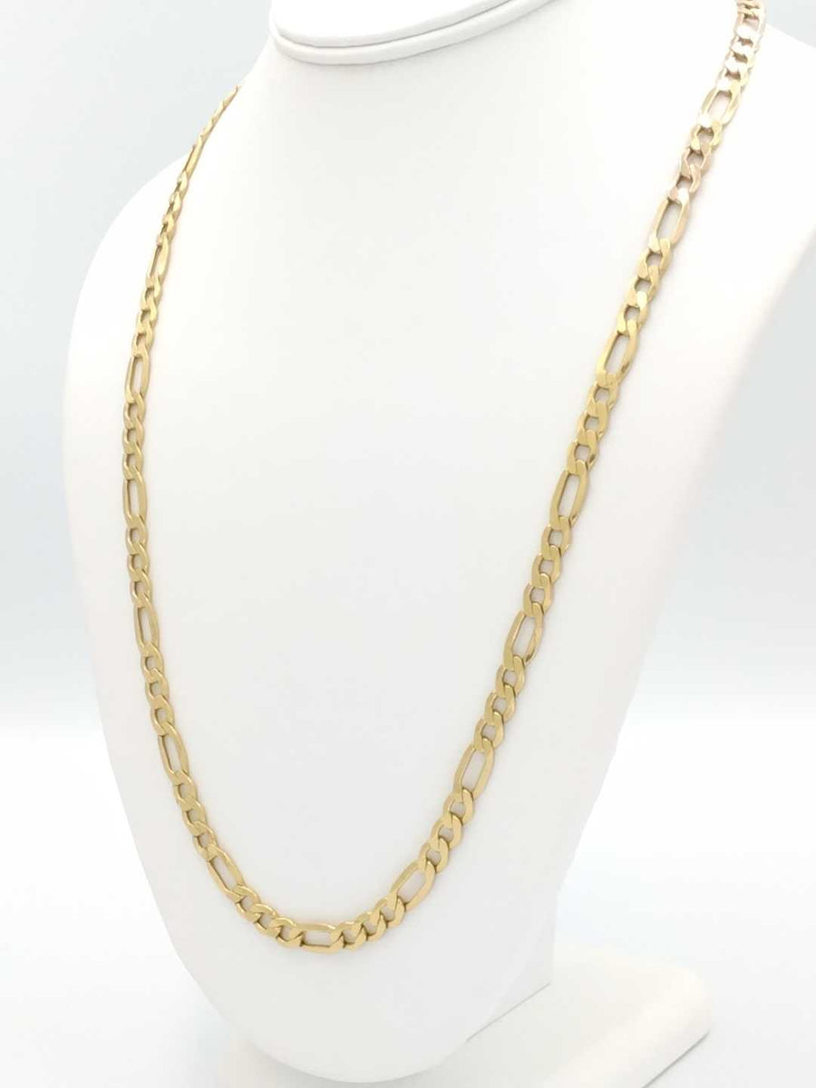 Figaro Chain - Yellow Gold 10k (.417) 17.1 grams 24 inch