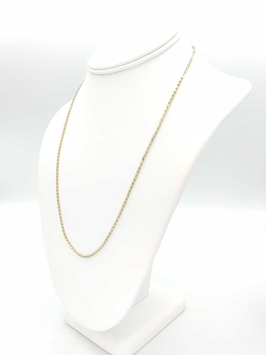 Box Chain - Yellow Gold 14k (.585) 9 grams 20 inch