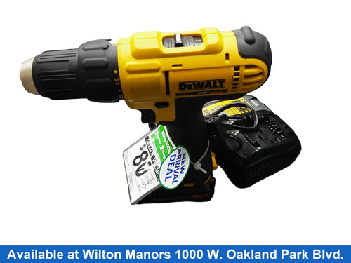 Dewalt Dcd771 Yellow Cordless Hammer Drill