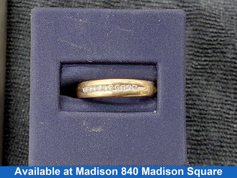 Ring - Wedding Band - Yellow Gold 10k (.417) 3.8 grams Size 10
