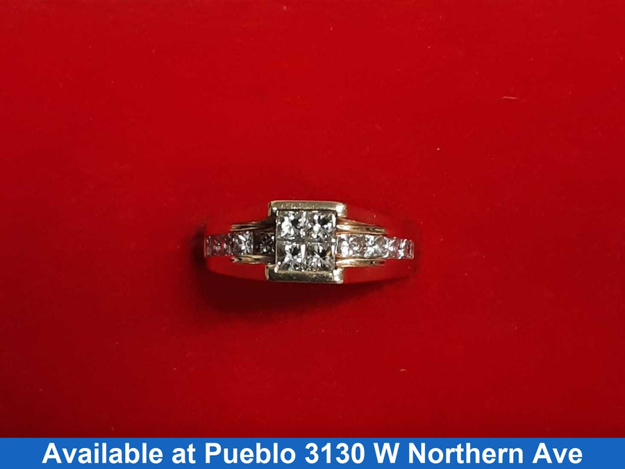 Women's Ring - Yellow Gold 14k (.585) 5.7 grams Size 6.5