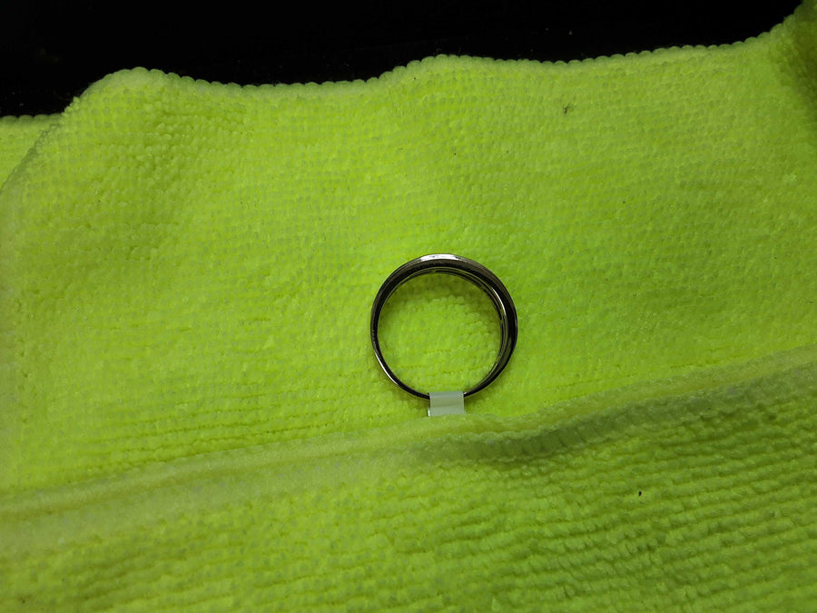 Men's Ring - White Gold 10k (.417) 2.7 grams Size 10.5