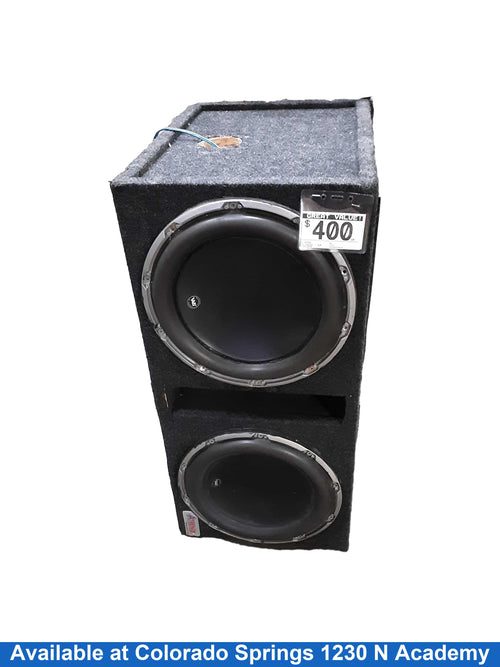 Jl Audio W6 Black Car Sub-Woofer