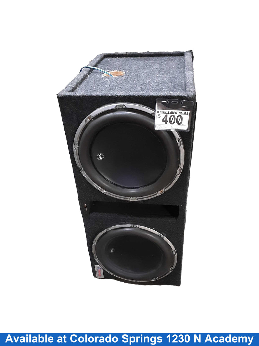 Jl Audio W6 Black Car Sub-Woofer