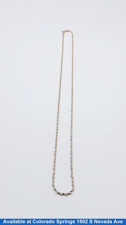 Chain - Yellow Gold 14k (.585) 2.1 grams 18 inch