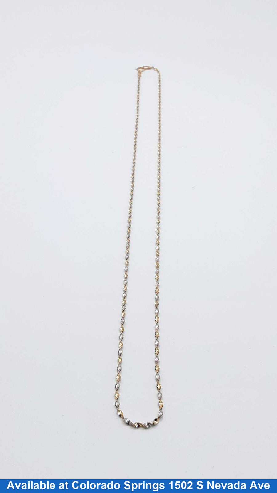 Chain - Yellow Gold 14k (.585) 2.1 grams 18 inch