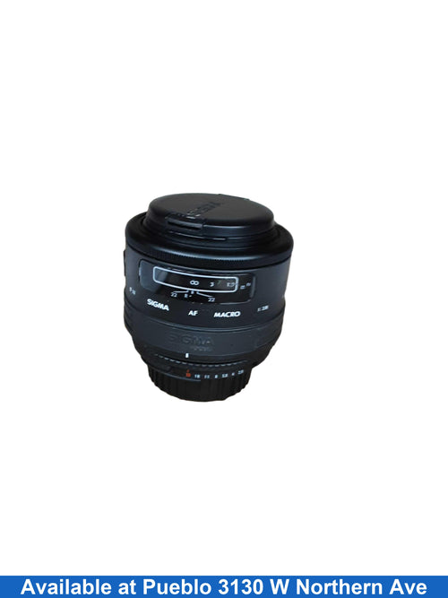 Sigma Af Macro Black Photographic Lens