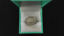 Women's Ring - Anniversary - White Gold 14k (.585) 10.7 grams Size 8.5
