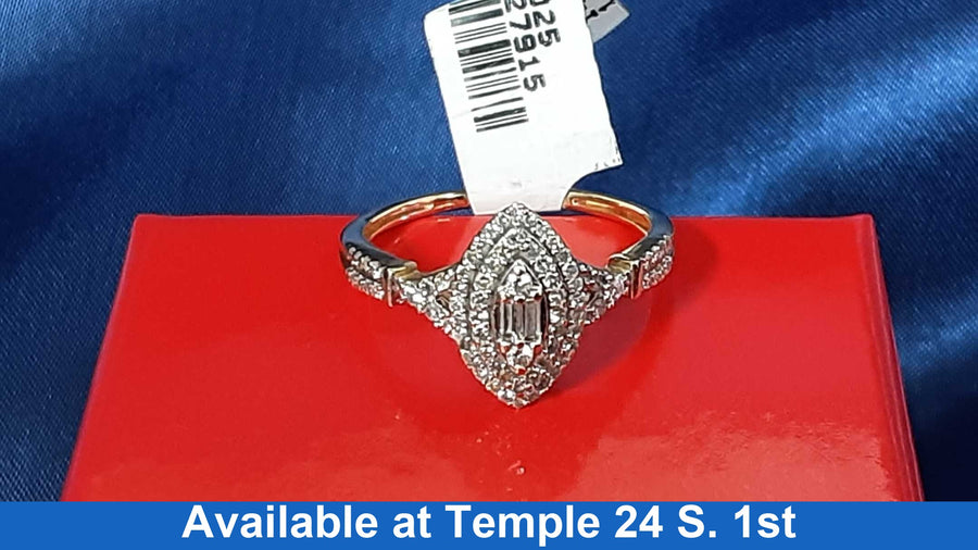 Women's Ring - Yellow Gold 14k (.585) 2.2 grams Size 8