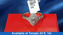 Women's Ring - Yellow Gold 14k (.585) 2.2 grams Size 8