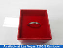 Ring - Wedding Band - White Gold 14k (.585) 3.5 grams Size 7