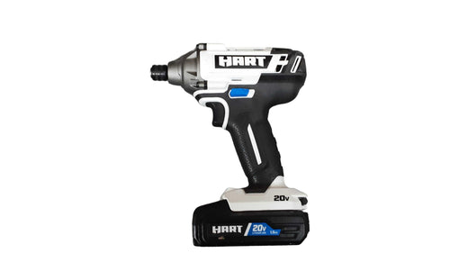 Hart Hpid01vn White Corded Impact Drill