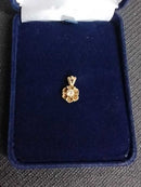Diamond Pendant - Yellow Gold 14k (.585) 0.9 grams