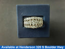 Women's Ring - Yellow Gold 14k (.585) 7.4 grams Size 20
