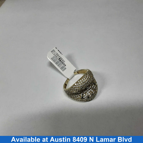 Women's Ring - Yellow Gold 14k (.585) 4.6 grams Size 7
