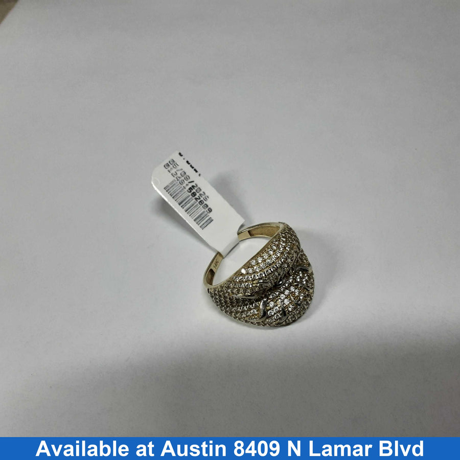 Women's Ring - Yellow Gold 14k (.585) 4.6 grams Size 7