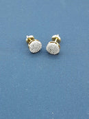 Double Stud Earring - Silver 2.3 grams