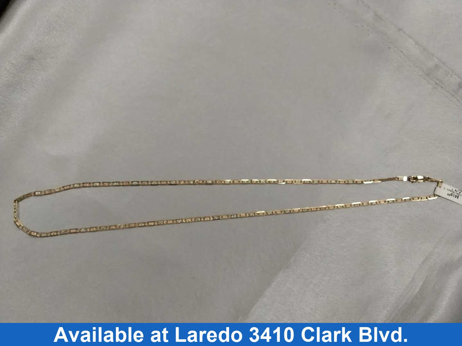 Gucci Chain - Yellow Gold 10k (.417) 8.2 grams 24 inch