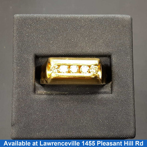 Men's Ring - Yellow Gold 14k (.585) 13.4 grams Size 10