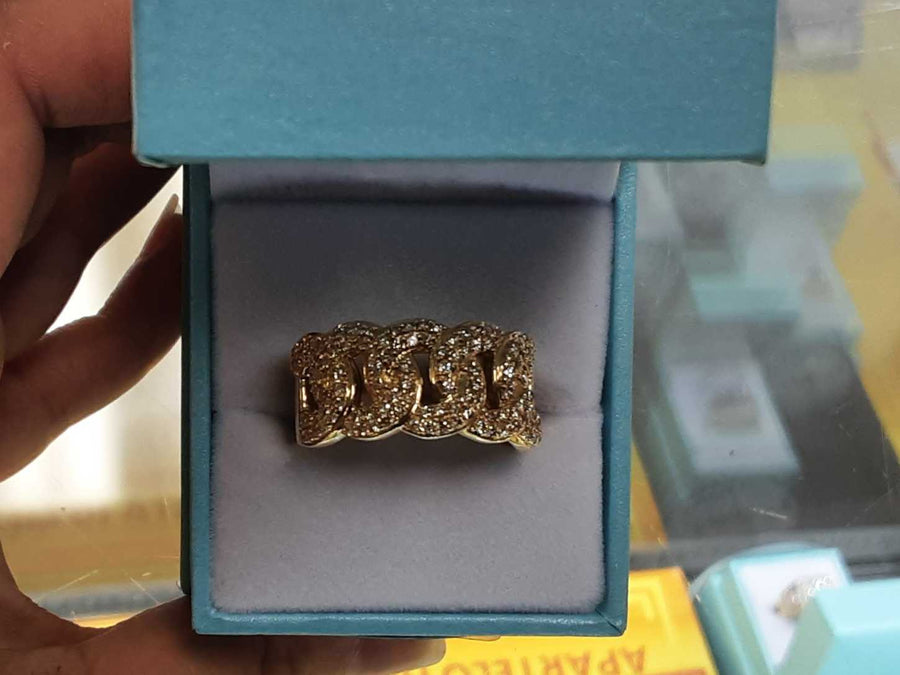 Men's Ring - Yellow Gold 14k (.585) 8.3 grams Size 9