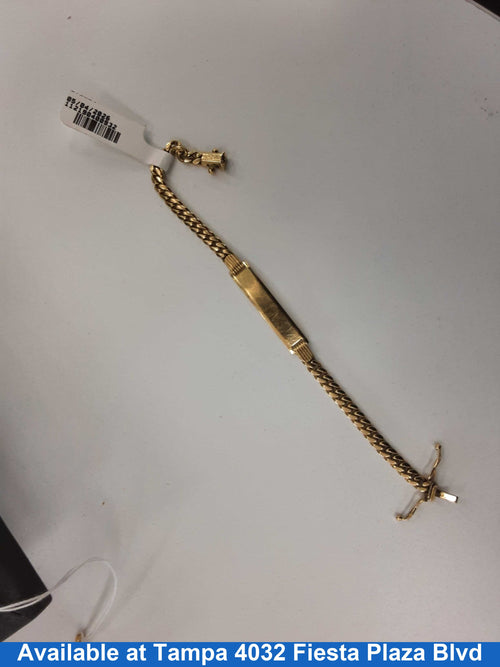 Bracelet - Yellow Gold 10k (.417) 7.1 grams 7 inch