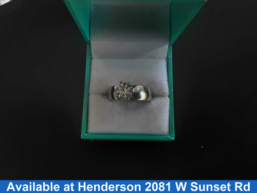 Women's Ring - Solitaire - White Gold 14k (.585) 9.6 grams Size 7
