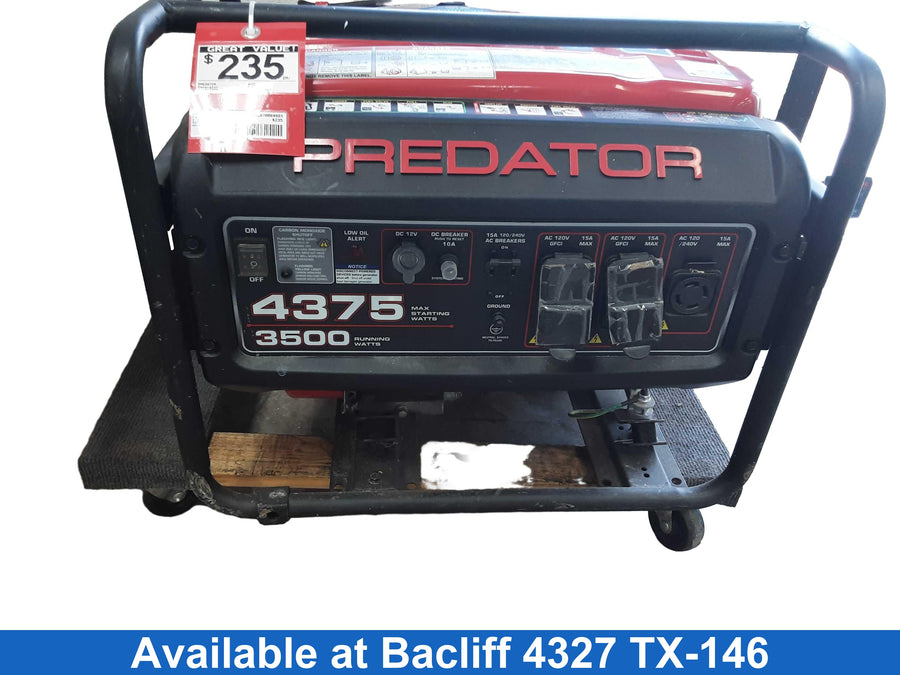 Predator 4375 Red Generator