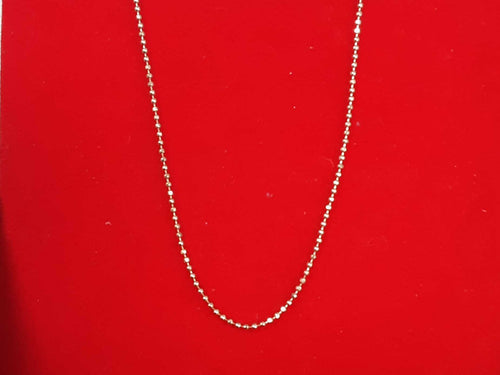 Bead Chain - Rose Gold 14k (.585) 1.7 grams 20 inch