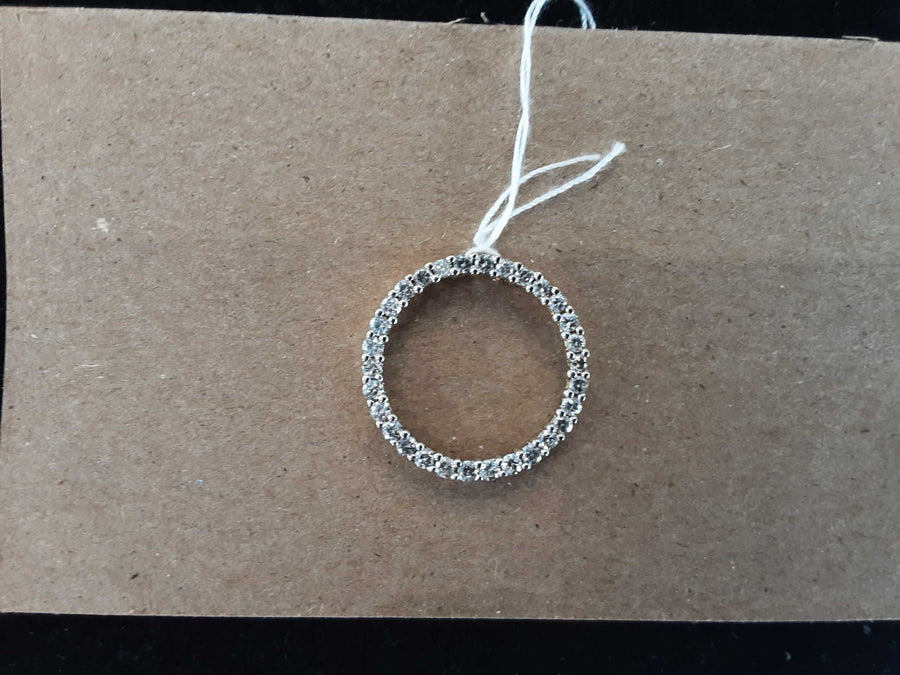 Diamond Pendant - Yellow Gold 10k (.417) 3.1 grams