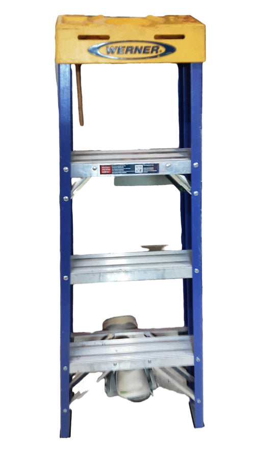 Werner Fs204x9216 Mk 10 Silver A-Frame Ladder
