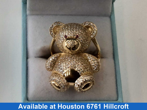 Women's Ring - Yellow Gold 14k (.585) 12.9 grams Size 10