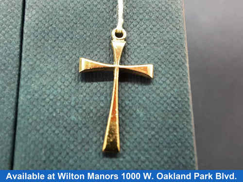 Religious Pendant - Yellow Gold 10k (.417) 0.5 grams